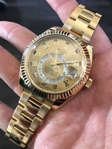 Rolex Sky-Dweller yellow gold